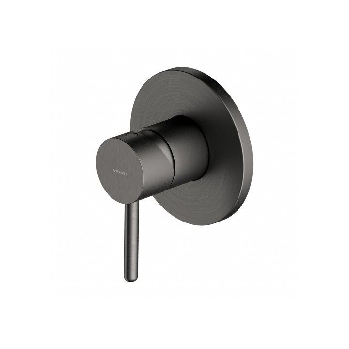 Bateria prysznicowa podtynkowa Omnires Y grafit Y1245GR