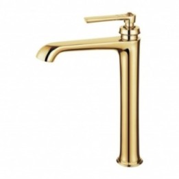 Bateria umywalkowa Omnires Armance wysoka 32 cm złoty AM5213GL