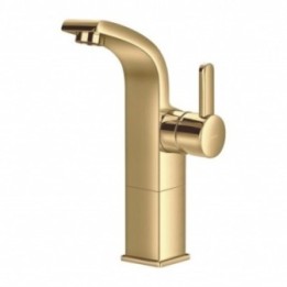 Bateria umywalkowa wysoka 24 cm Omnires Darling złoty DA5012GL