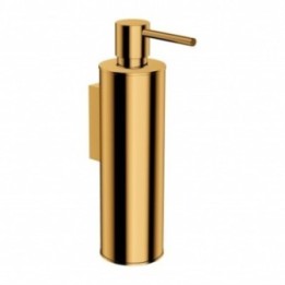 Dozownik mydła w płynie Omnires Modern Project wiszący złoty MP60721GL