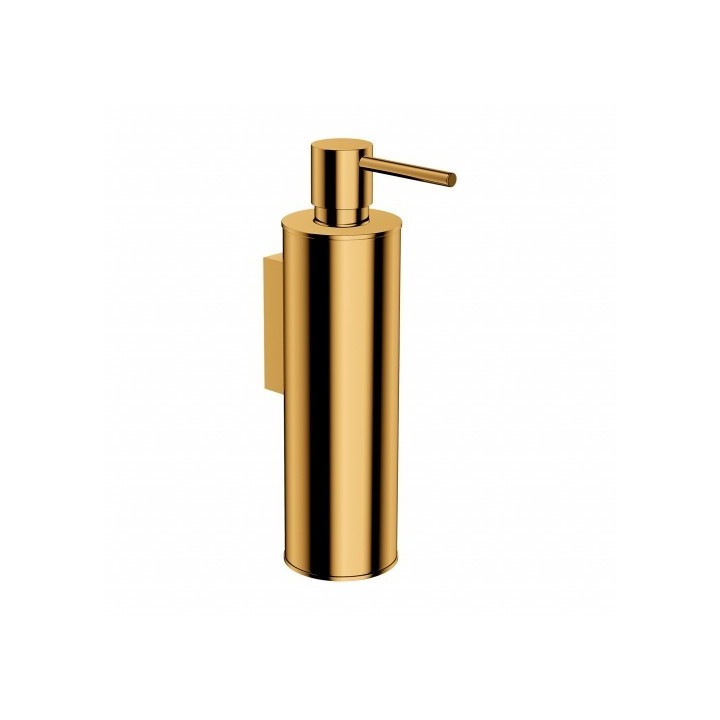 Dozownik mydła w płynie Omnires Modern Project wiszący złoty MP60721GL