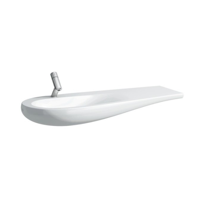 Umywalka Laufen IL Bagno Alessi One 1200x500/350 mm z otw. biały mat H8149737571041