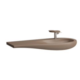 Umywalka Laufen IL Bagno Alessi One 1200x500/350 mm bez otw. caffe mat H8149741881091