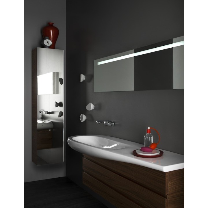 Umywalka Laufen IL Bagno Alessi One 1600x500/350 mm z otw. biała mat H8149717571041