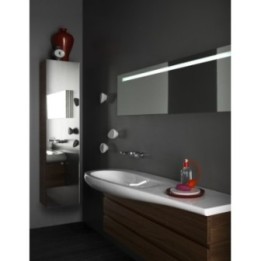 Umywalka Laufen IL Bagno Alessi One 1600x500/350 mm bez otw. biała mat H8149717571091