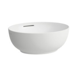 Umywalka Laufen IL Bagno Alessi 450x400 mm bez otw. biały mat H8189767571091