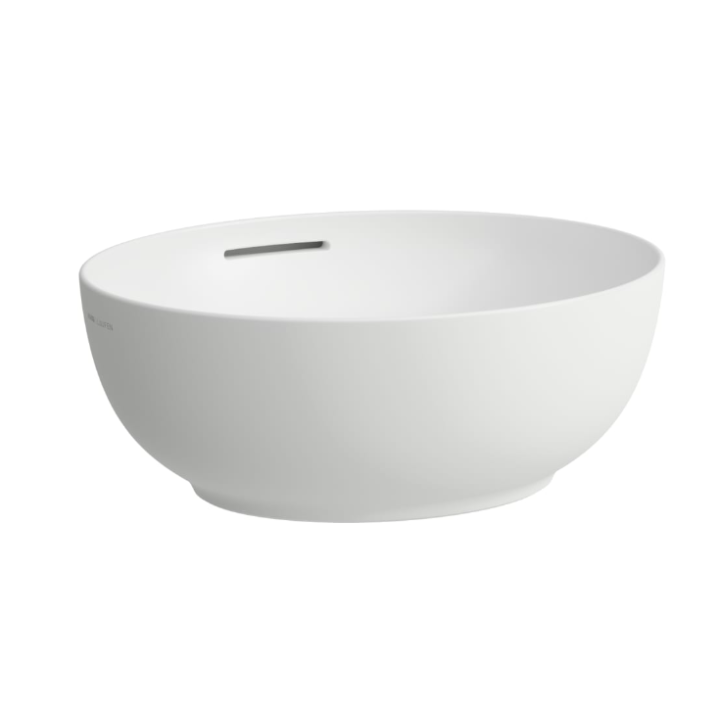 Umywalka Laufen IL Bagno Alessi 450x400 mm bez otw. biały mat H8189767571091
