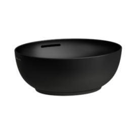 Umywalka Laufen IL Bagno Alessi 450x400 mm bez otw. czarny mat H8189767161091