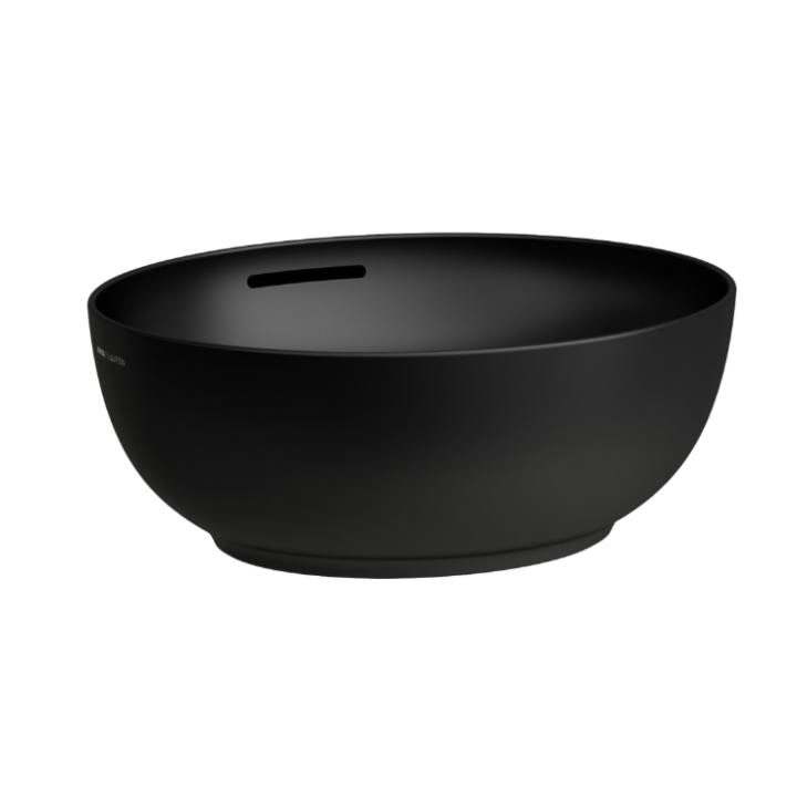Umywalka Laufen IL Bagno Alessi 450x400 mm bez otw. czarny mat H8189767161091
