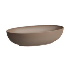Umywalka Laufen IL Bagno Alessi 700x380 mm bez otw. caffe mat H8189771881121