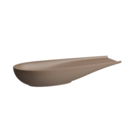 Umywalka Laufen IL Bagno Alessi 1000x380 mm bez otw. caffe mat H8189741881121