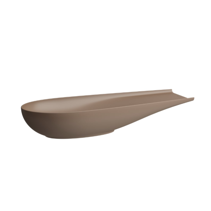 Umywalka Laufen IL Bagno Alessi 1000x380 mm bez otw. caffe mat H8189741881121