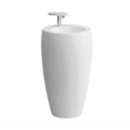 Umywalka Laufen IL Bagno Alessi Ø530x900 mm z otw. biały mat H8119727571041