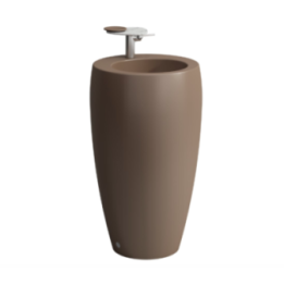 Umywalka Laufen IL Bagno Alessi Ø530x900 mm bez otw. caffe mat H8119721881091