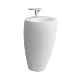 Umywalka Laufen IL Bagno Alessi 520x530 mm bez otw. biały mat H8119717571091