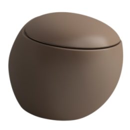 Miska WC Laufen IL Bagno Alessi 390x585 mm RIMLESS caffe mat H8209711880001