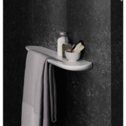 Półka ścienna Laufen IL Bagno Alessi biały mat H8709727570001