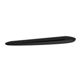 Półka ścienna Laufen IL Bagno Alessi czarny mat H8709727160001