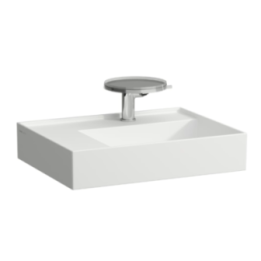 Umywalka Laufen Kartell 600x460 mm blat po lewej z otw. biały mat H8103357571111