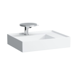 Umywalka 600x460 mm LAUFEN KARTELL z 1 otw. biały H8183340001111