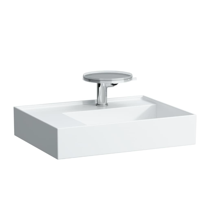 Umywalka 600x460 mm LAUFEN KARTELL z 1 otw. szary mat H8183357591111