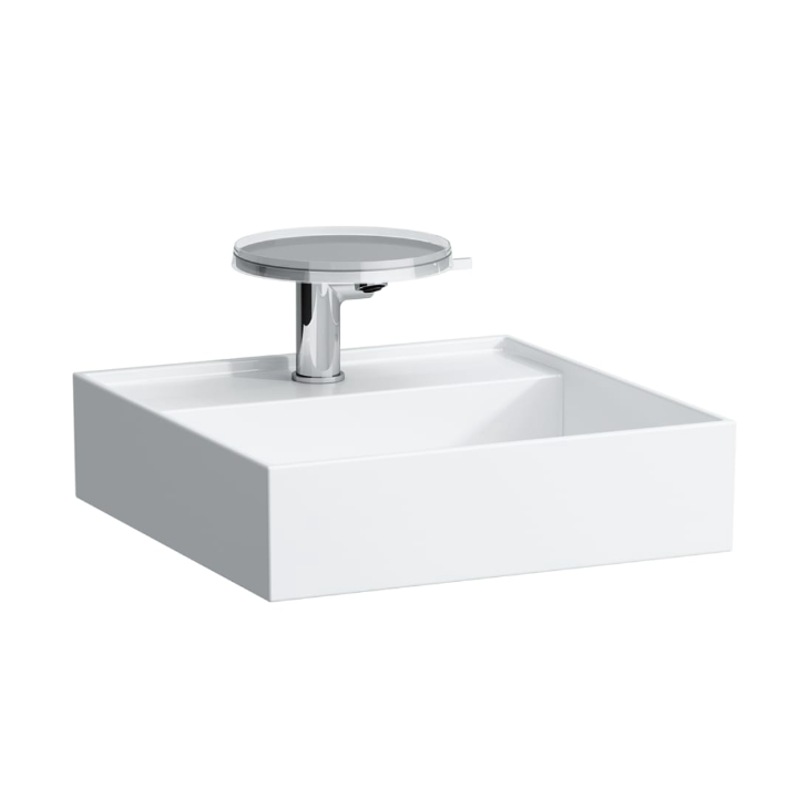 Umywalka szlifowana 460x460 mm LAUFEN KARTELL bez otw. biały mat H8183317571121