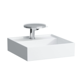 Umywalka szlifowana 460x460 mm LAUFEN KARTELL z 1 otw. grafit mat H8183317581111