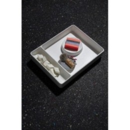 Ceramiczna tacka 360x280 mm Laufen Val biały mat H8702827570001