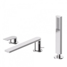 Tres Project bateria wannowo-prysznicowa 3-otworowa chrom 21116103