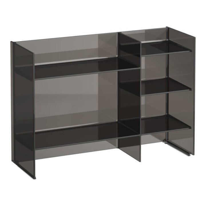 Półka KARTELL BY LAUFEN szary dymiony H3893310850001