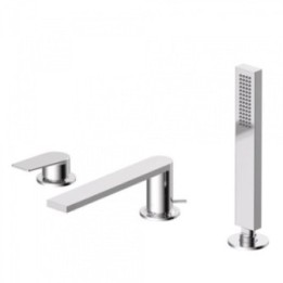 Tres Project bateria wannowo-prysznicowa 3-otworowa chrom 21116101