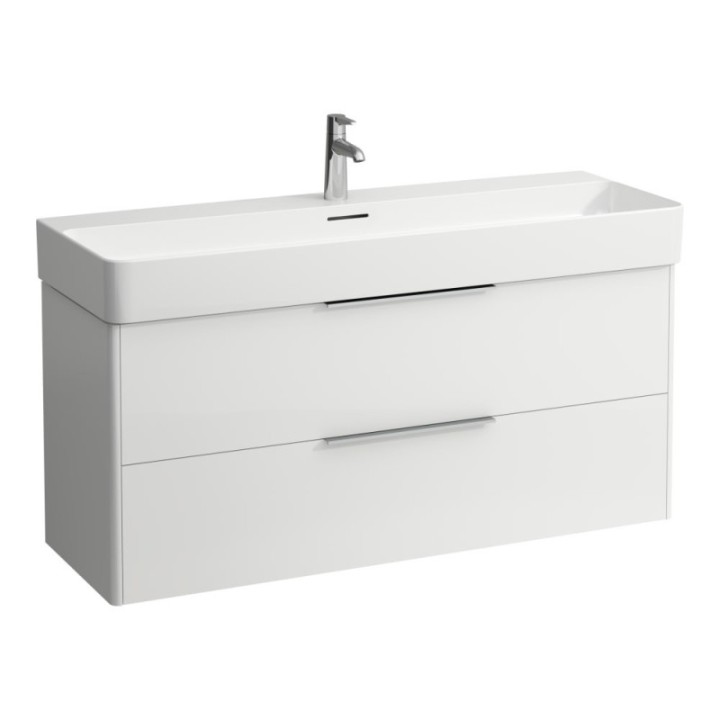 Szafka podumywalkowa 118x39x53 cm LAUFEN BASE biały połysk H4024721102611