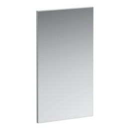 Lustro z ramą aluminiową 450x825 mm LAUFEN FRAME H4474009001441