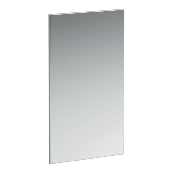 Lustro z ramą aluminiową 450x825 mm LAUFEN FRAME H4474009001441