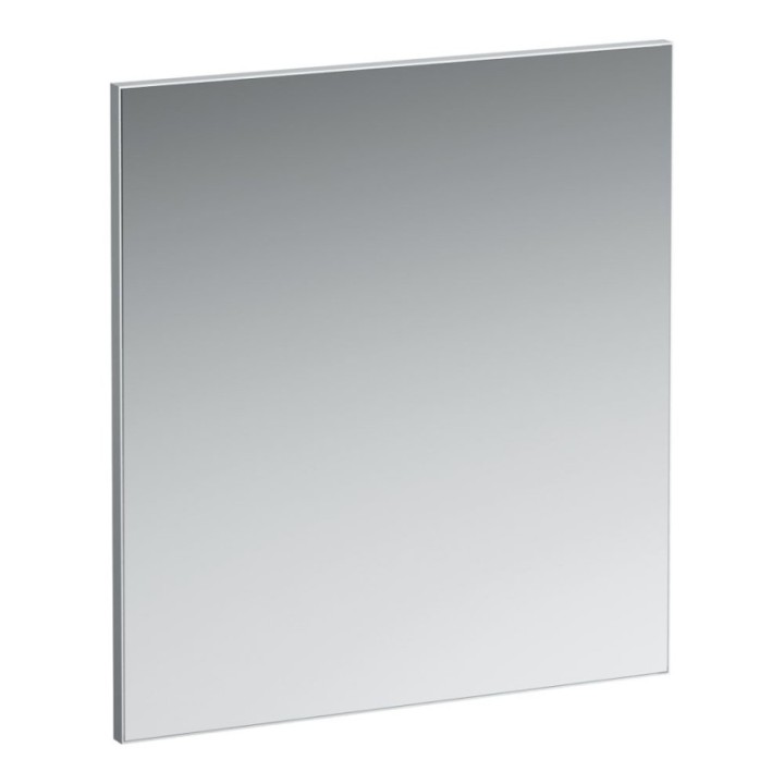 Lustro z ramą aluminiową 650x700 mm LAUFEN FRAME H4474039001441