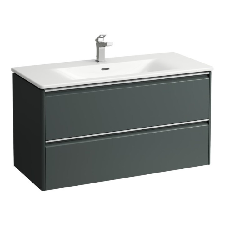 Zestaw umywalka z szafką LAUFEN PALACE traffic grey H8607072661041