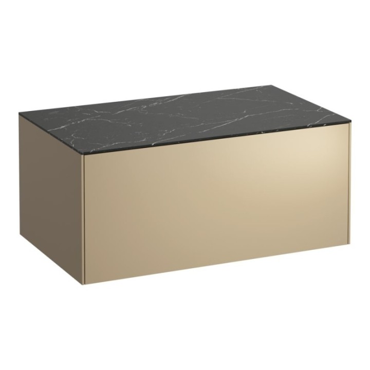 Szafka 775x455 mm LAUFEN SONAR złota/nero marquina H4054100341401