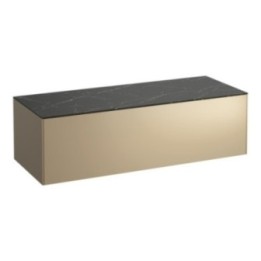 Szafka 1175x455 mm LAUFEN SONAR złota/nero marquina H4054200341401