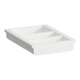 Mały organizer do szuflad LAUFEN SPACE biały połysk H4954011606311