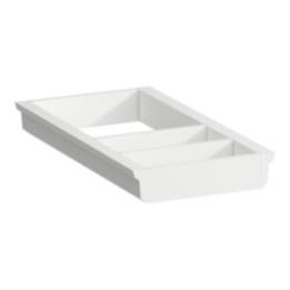 Organizer do szuflad 200x374 mm LAUFEN SPACE biały mat H4954031606311