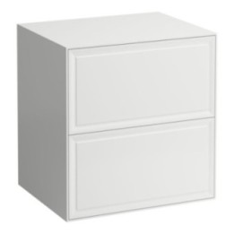 Szafka z 2 szufladami 577x457 mm LAUFEN THE NEW CLASSIC biały mat H4060060851701