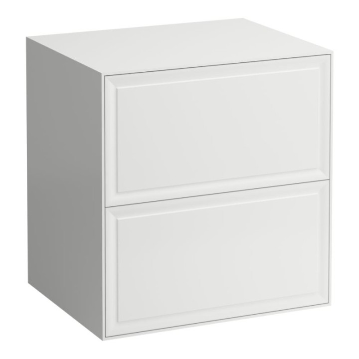 Szafka z 2 szufladami 577x457 mm LAUFEN THE NEW CLASSIC biały mat H4060060851701