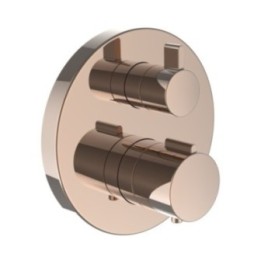Bateria natryskowa termostatyczna LAUFEN CITY THERM różowe złoto HF905474465000