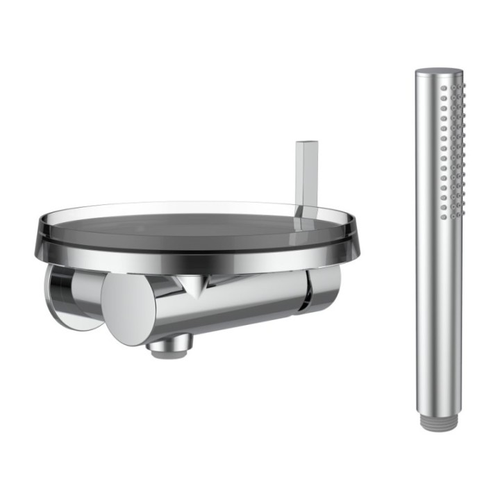 Bateria 1-punktowa podtynkowa LAUFEN KARTELL chrom H3313390041411