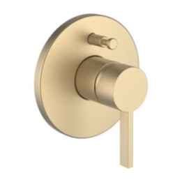 Bateria natryskowa podtynkowa LAUFEN KARTELL białe złoto H3213360830001