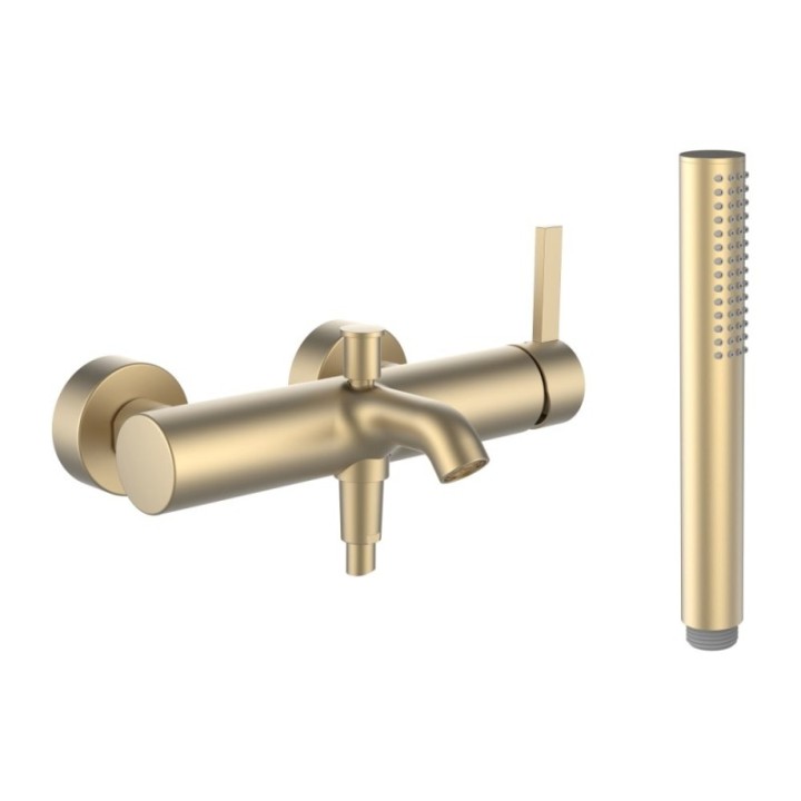 Bateria wannowa-natryskowa LAUFEN KARTELL białe złoto H3213370831411
