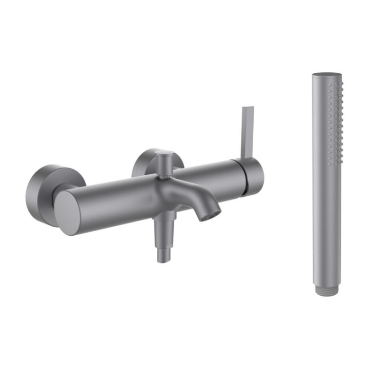 Bateria wannowa-natryskowa LAUFEN KARTELL inox H3213370901411
