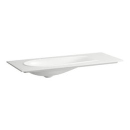 Umywalka 1200x500 mm LAUFEN IL BAGNO ALESSI z otw. biały mat H8179797571041
