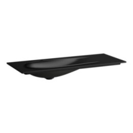 Umywalka 1200x500 mm LAUFEN IL BAGNO ALESSI z otw. czarny mat H8179797161041