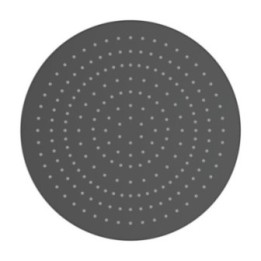 Deszczownica 300 mm LAUFEN czarny mat H3679810812321
